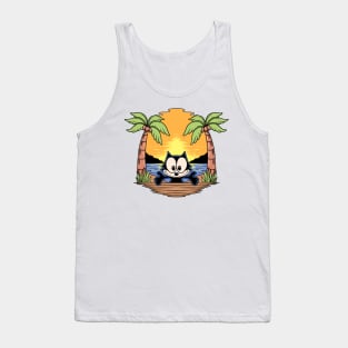 Felix holiday on the beach Tank Top